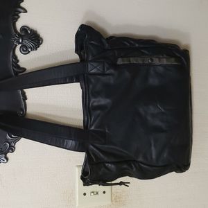 All Saints leather tote